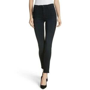 Frame Women's Le High Skinny Ankle Jeans Dark Navy And Black Size 23